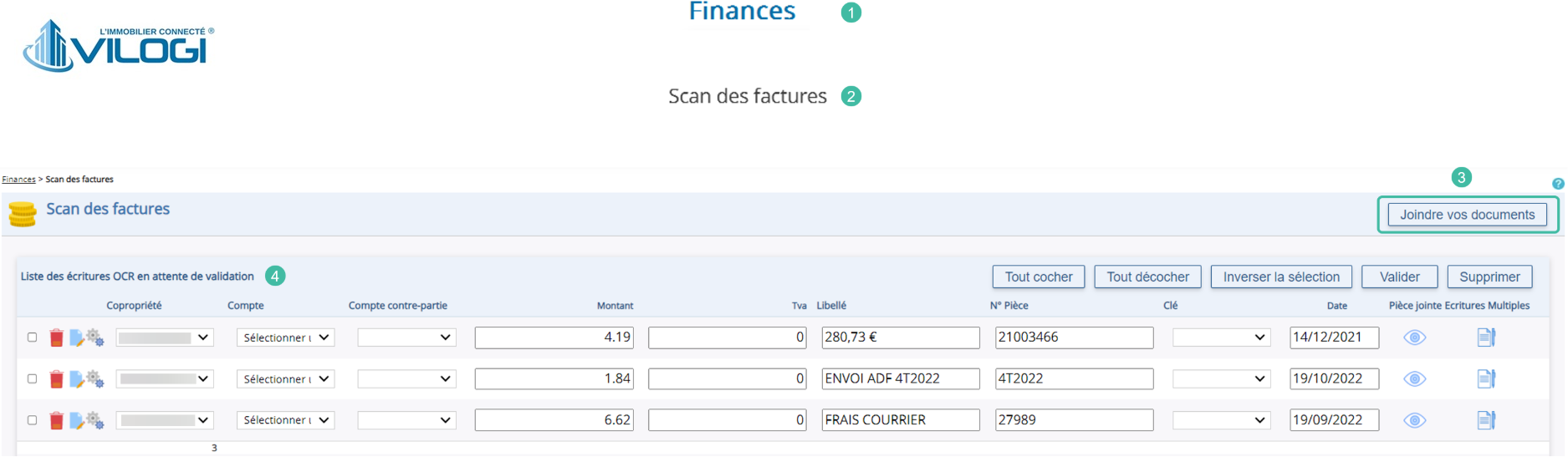 L intérêt de la reconnaissance OCR Tutoriel logiciel immobilier pour syndics et administrateurs de biens